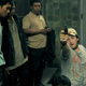 Evans on the set of The Raid 2.